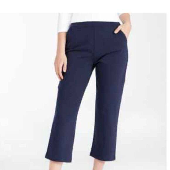 LL Bean Kaki Favourite Fit Cropped Chino, New with Tags - Picture 5 of 9